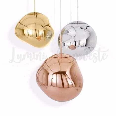 Pendul Glass Gold 280, 1 surse de iluminare