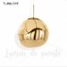 Pendul Glass Gold 280, 1 surse de iluminare